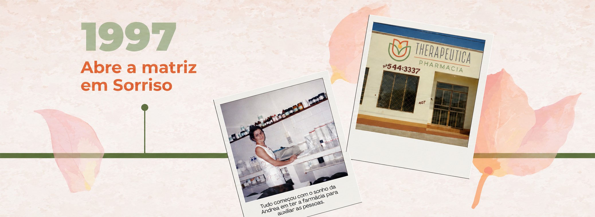 Início da matriz Therapeutica em Sorriso no ano de 1997